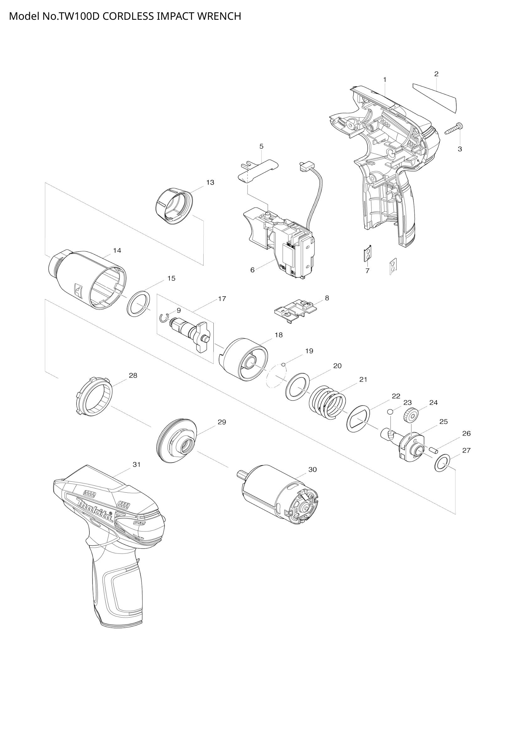 Diagram for TW100D