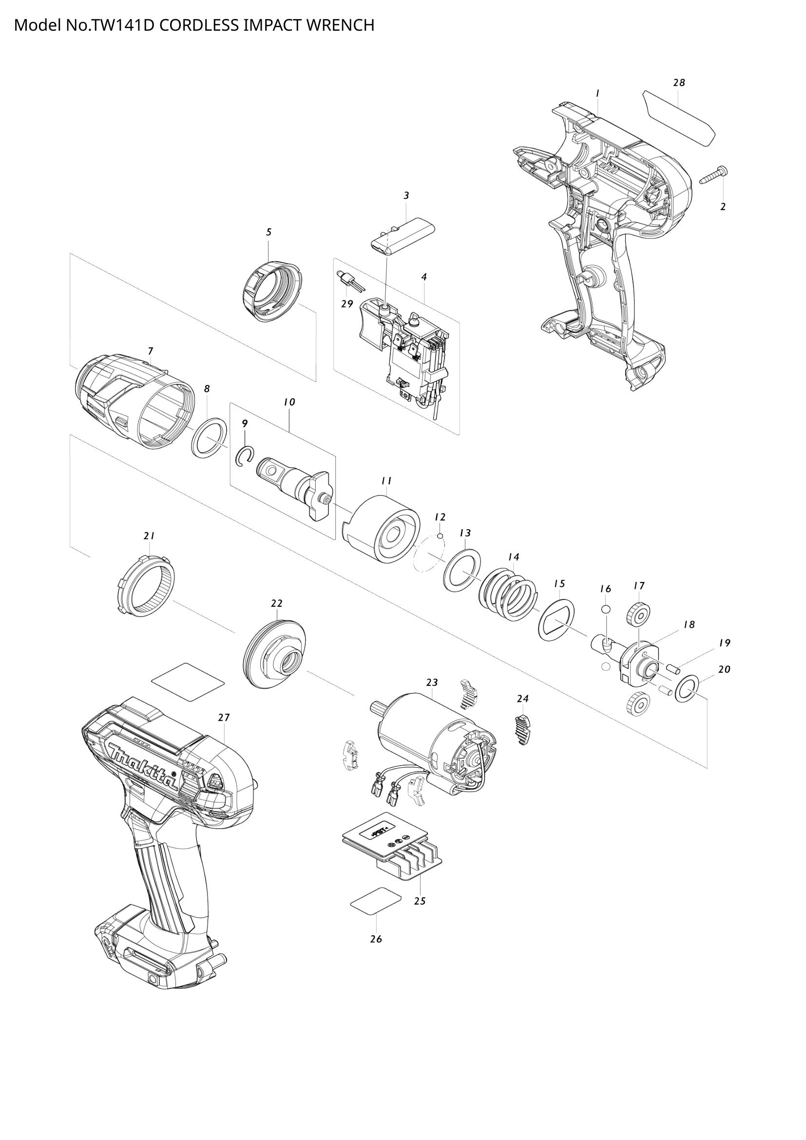 Diagram for TW141D