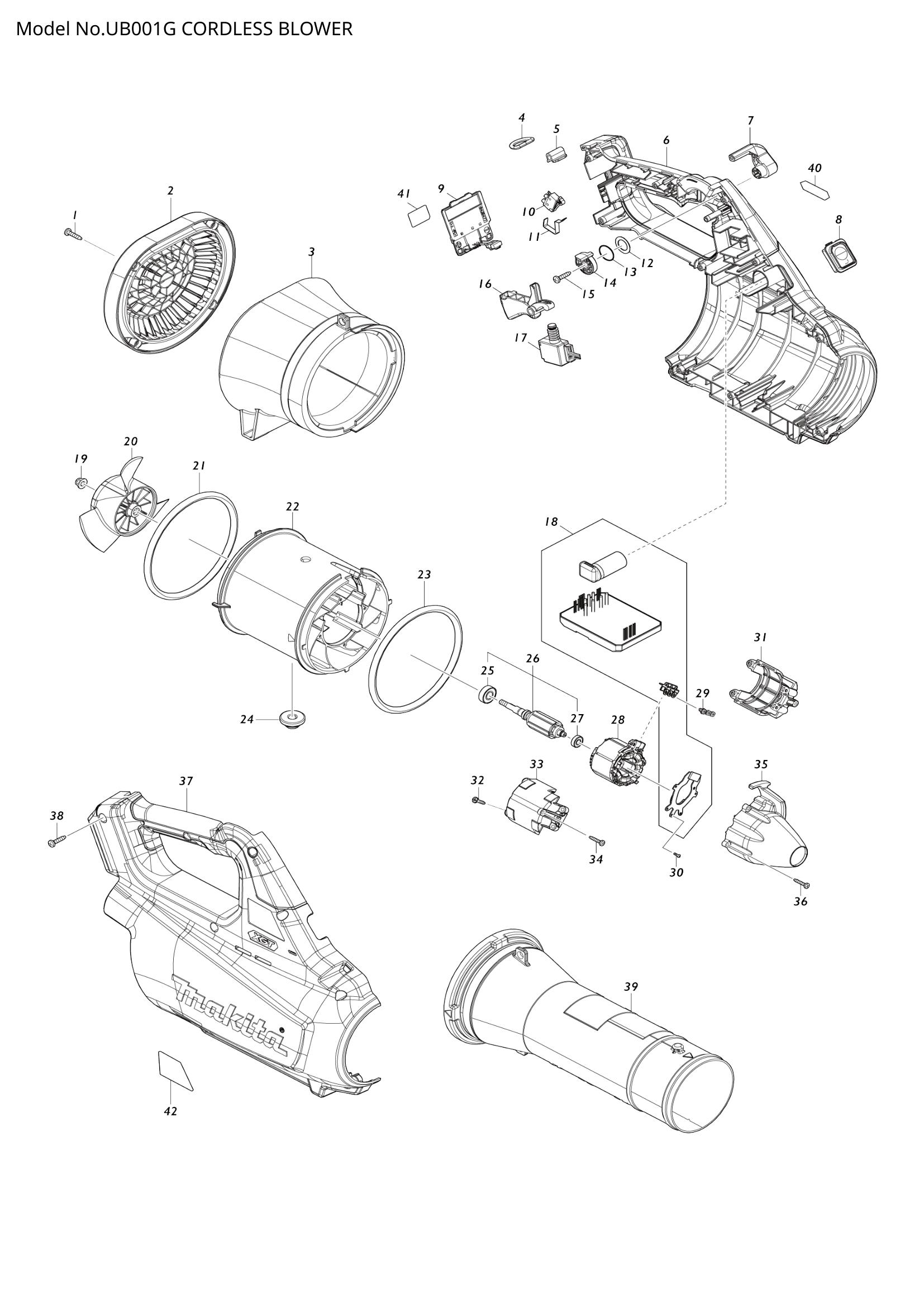 Diagram for UB001G