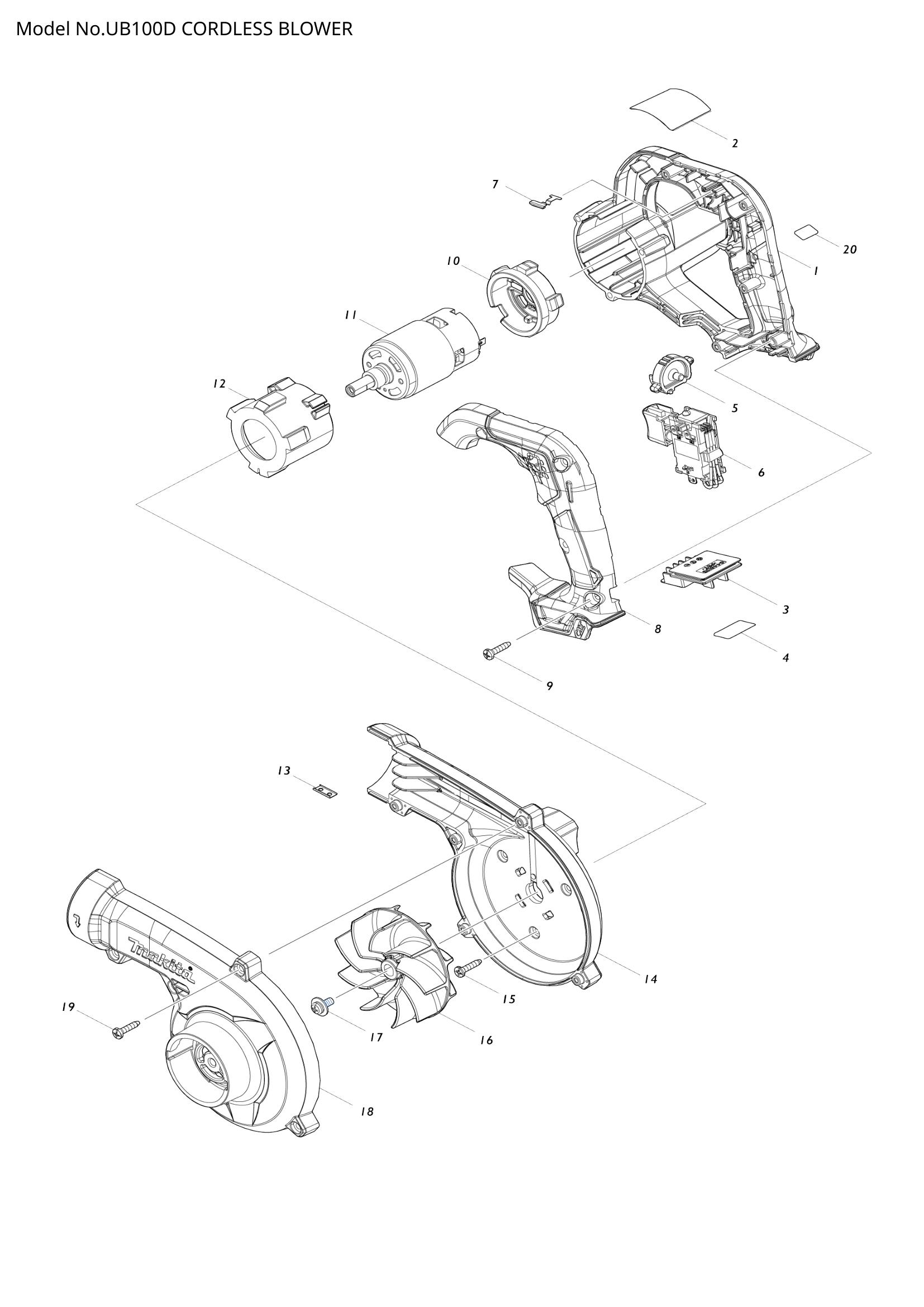 Diagram for UB100D