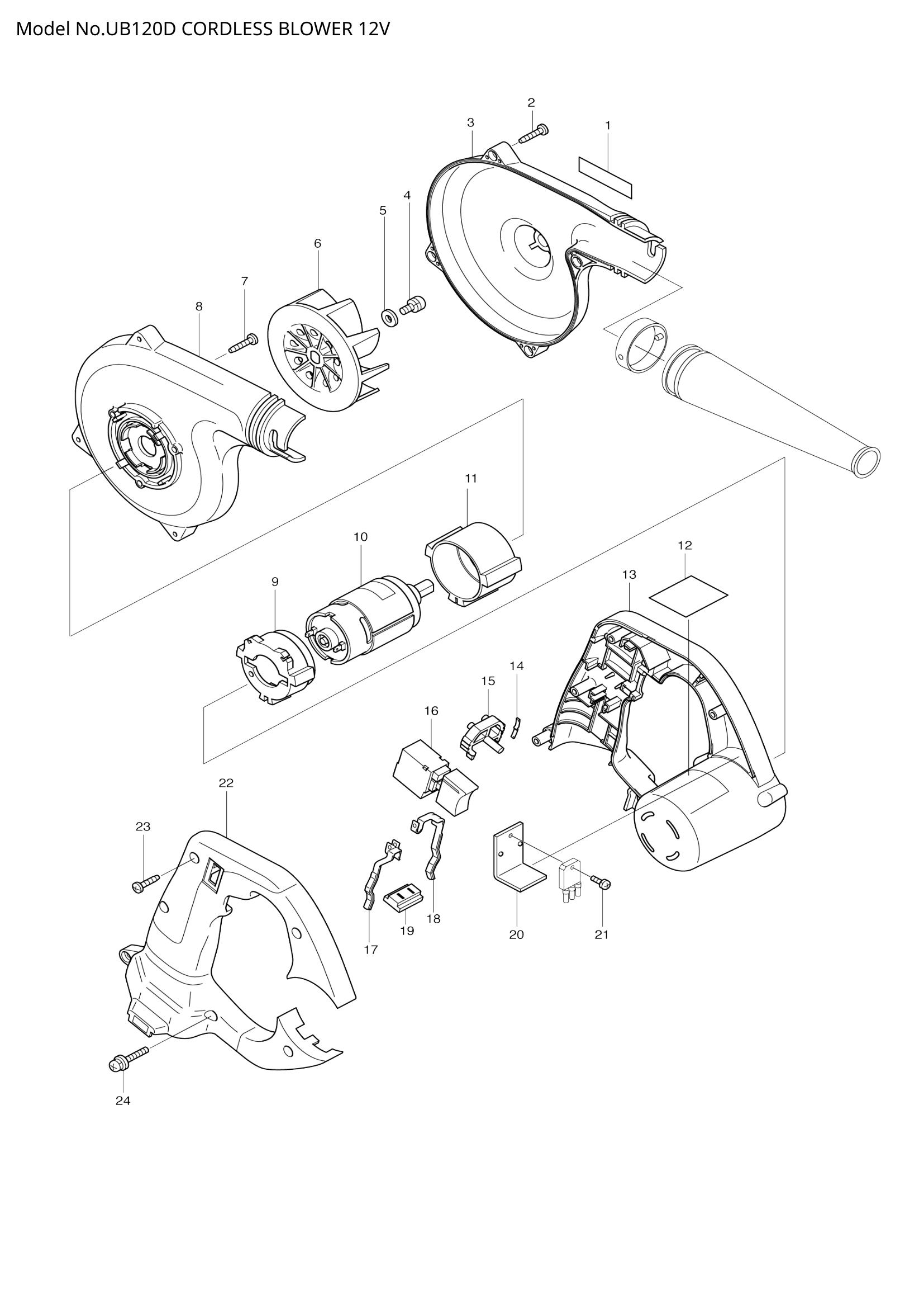 Diagram for UB120D