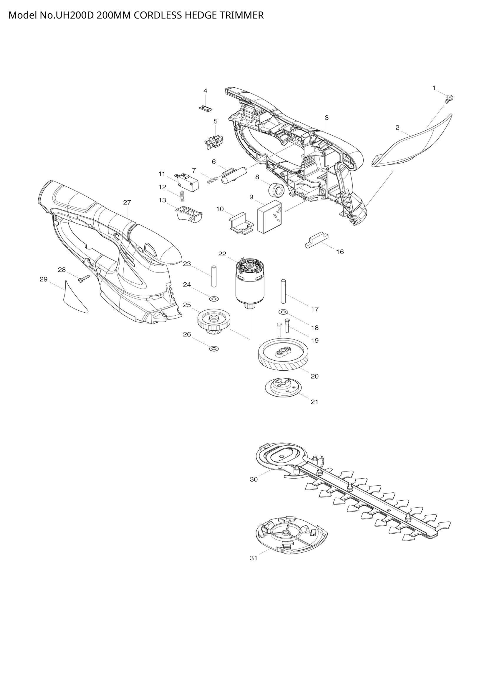 Diagram for UH200D