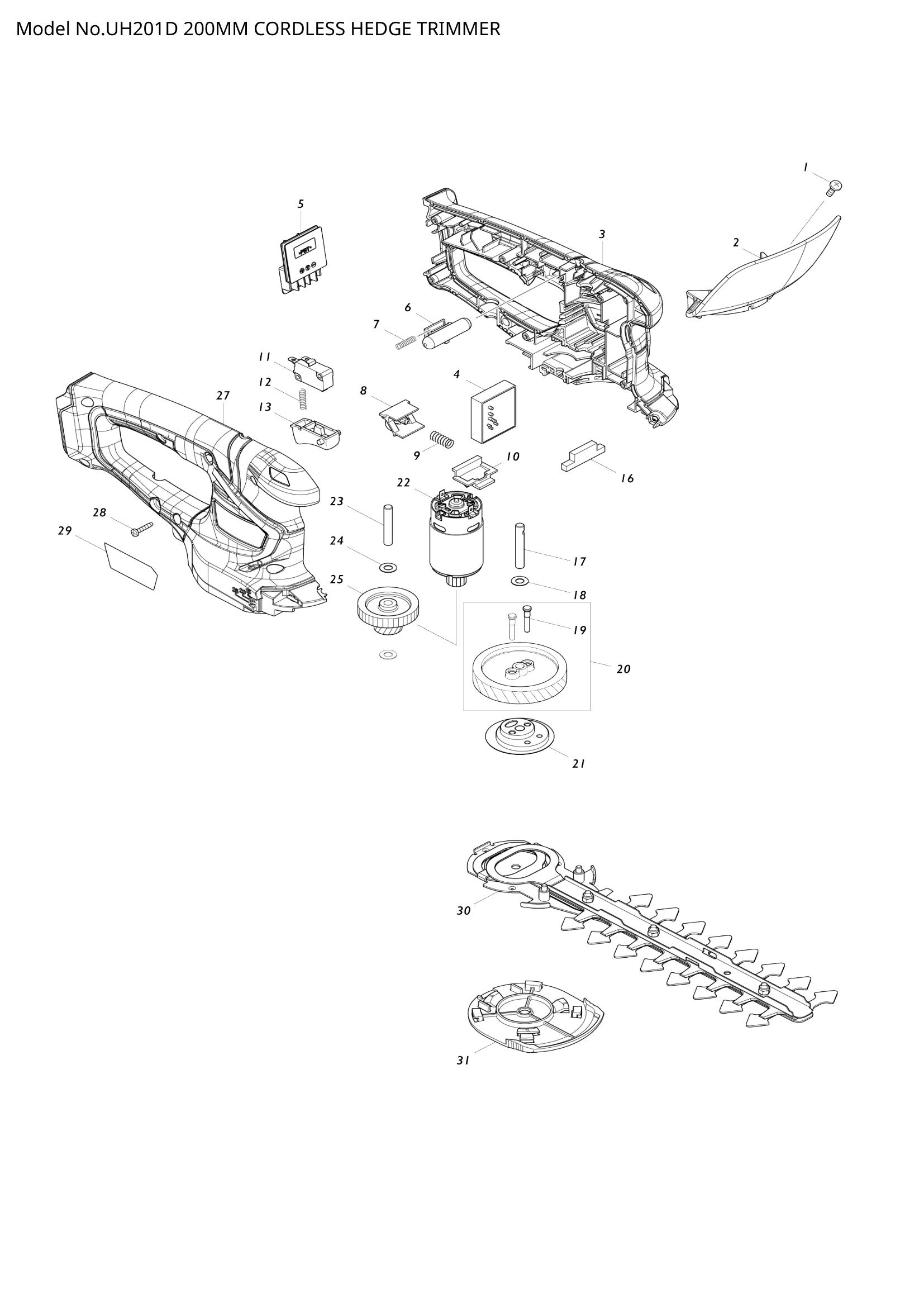 Diagram for UH201D