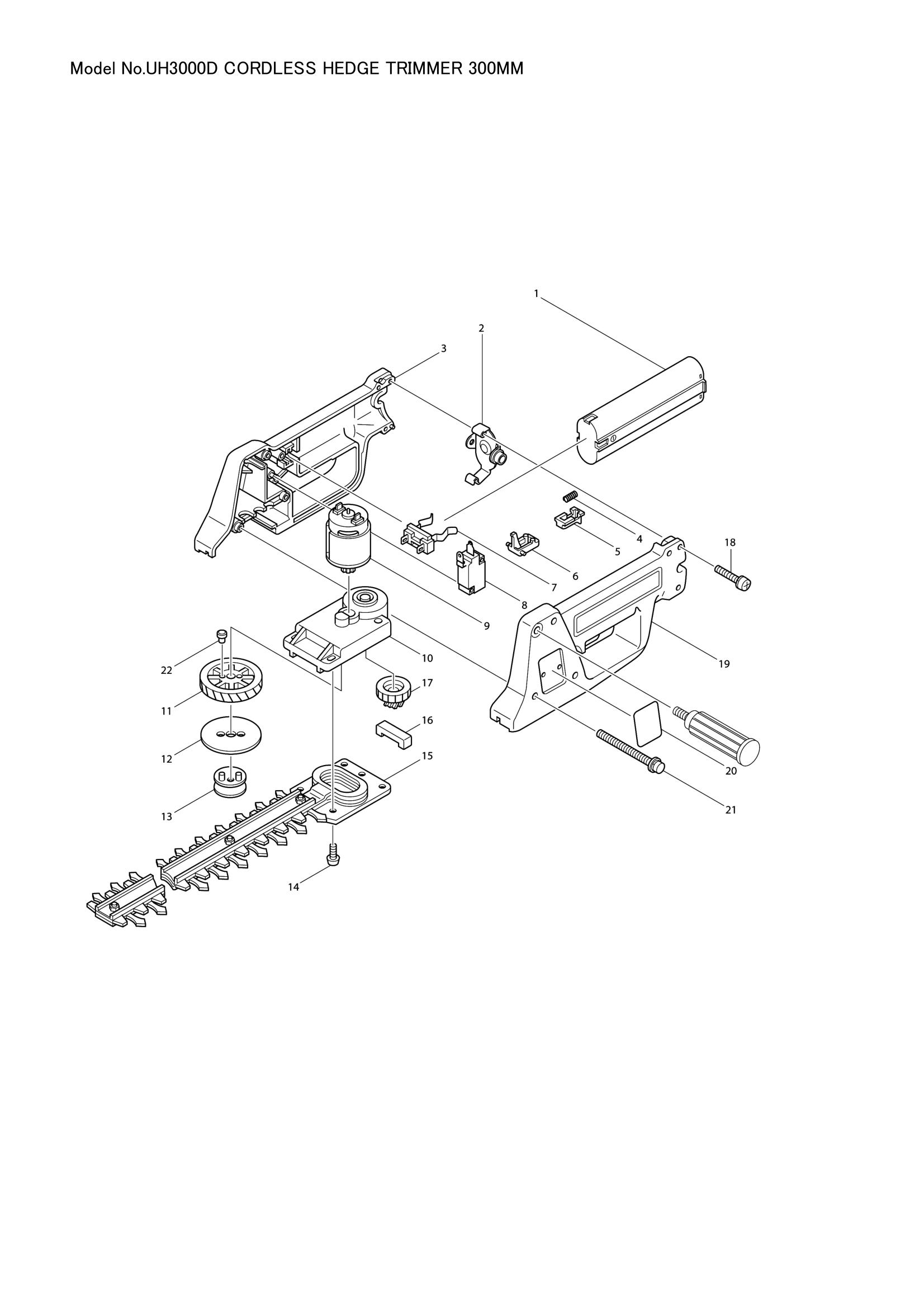 Diagram for UH3000D