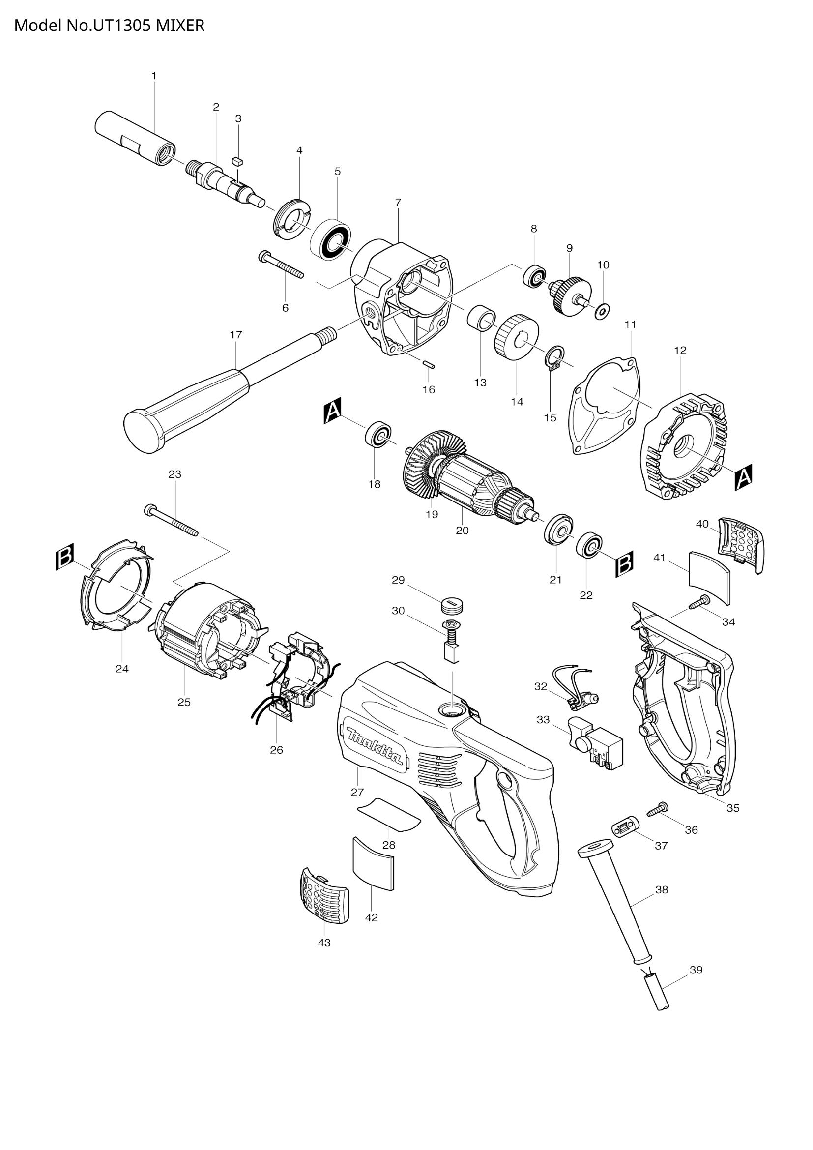 Diagram for UT1305