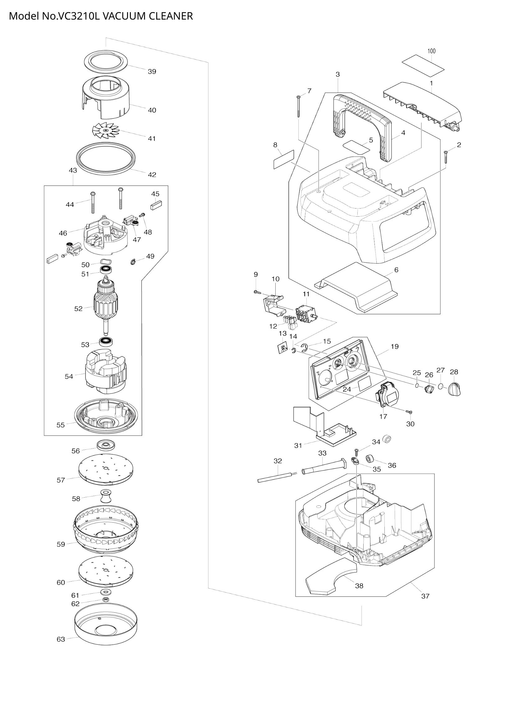 Diagram for VC3210L