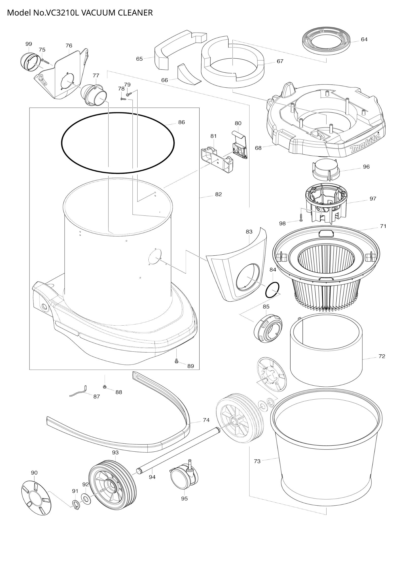 Diagram for VC3210L