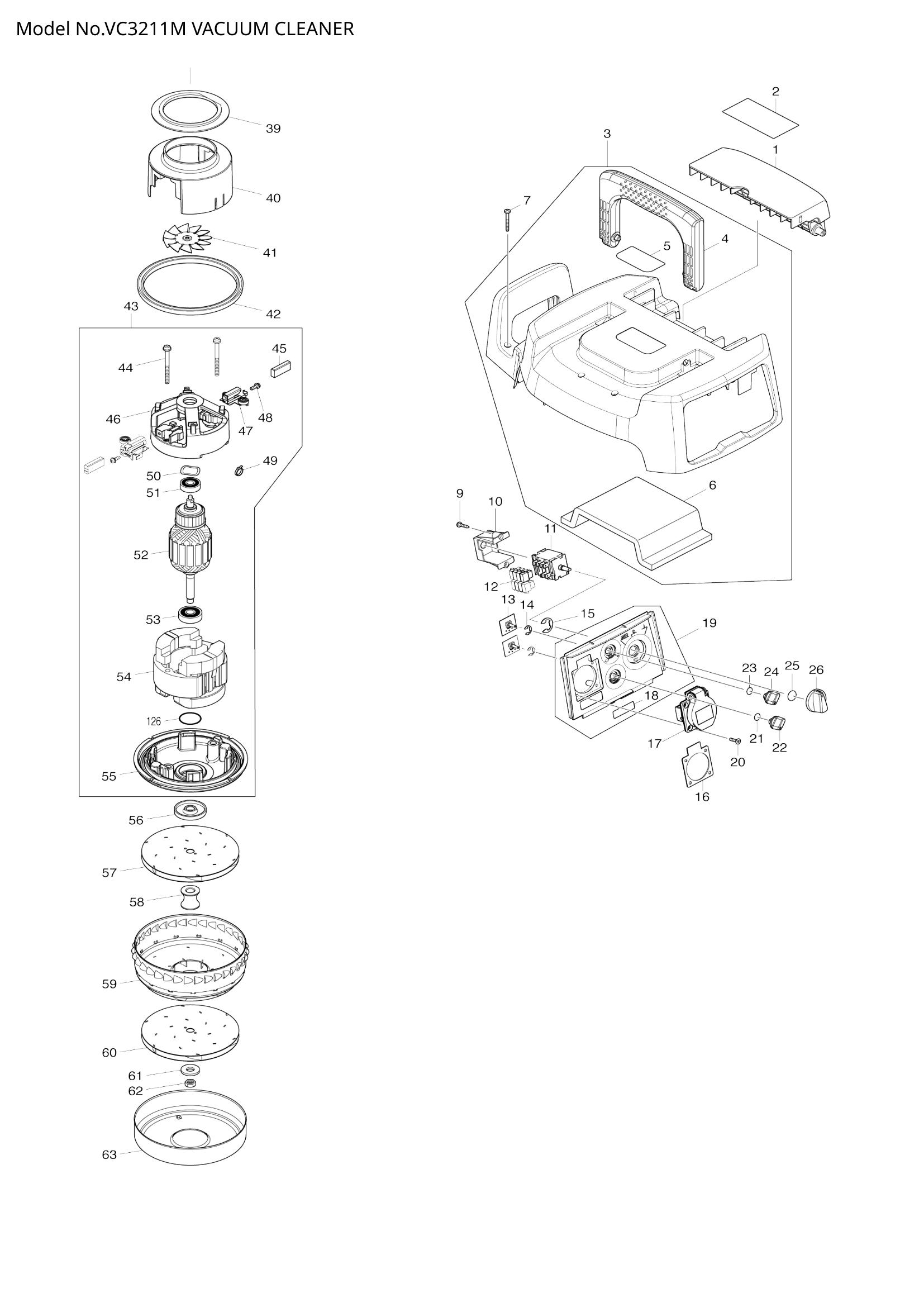 Diagram for VC3211M